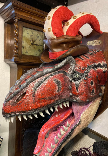 Handmade Dinosaur Wall Sculpture