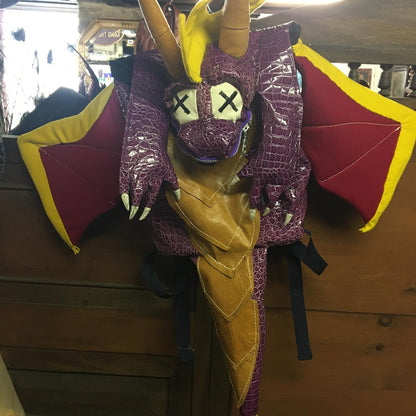 Mystic Ember Purple Dragon Bag